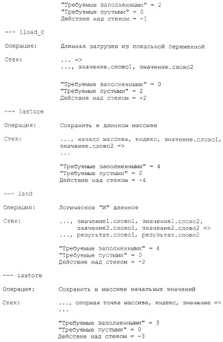 Запоминание операндов стека в регистре (патент 2271565)