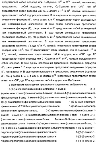 Соединения, представляющие собой алкинилфенильные производные, для лечения офтальмических заболеваний и расстройств (патент 2470910)