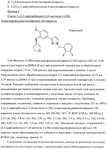 Производные пиразола в качестве ингибиторов фосфодиэстеразы 4 (патент 2379292)