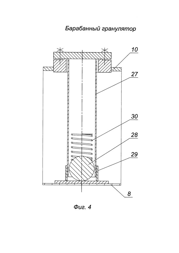 Барабанный гранулятор (патент 2624693)