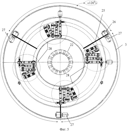 Функциональная структура опорной части медицинского стола с тороидальной хирургической робототехнической системой (вариант русской логики - версия 6) (патент 2563191)