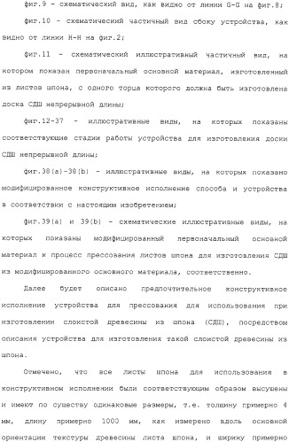 Способ и устройство для прессования при изготовлении клееной слоистой древесины (патент 2329889)