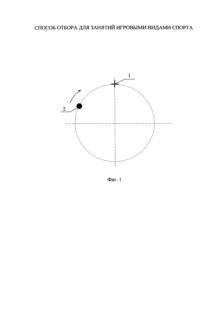 Способ отбора для занятий игровыми видами спорта (патент 2634623)