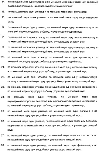 Композиция интенсивного подсластителя с витамином и подслащенные ею композиции (патент 2415609)