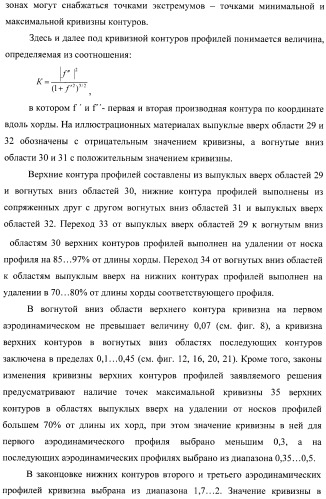 Стреловидное крыло самолета и аэродинамический профиль (варианты) (патент 2406647)