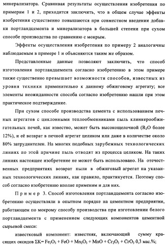 Способ изготовления портландцемента (патент 2333897)