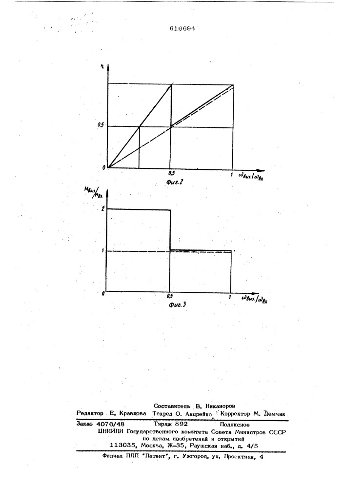 Электромеханическая передача (патент 616694)