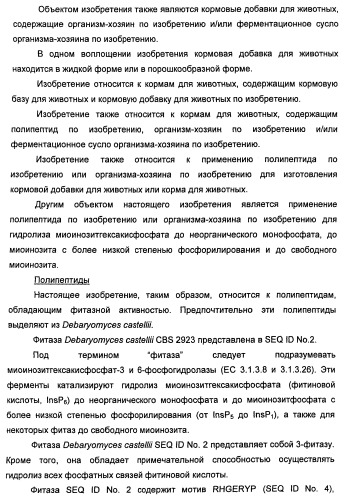 Фитаза debaryomyces castellii (патент 2421519)