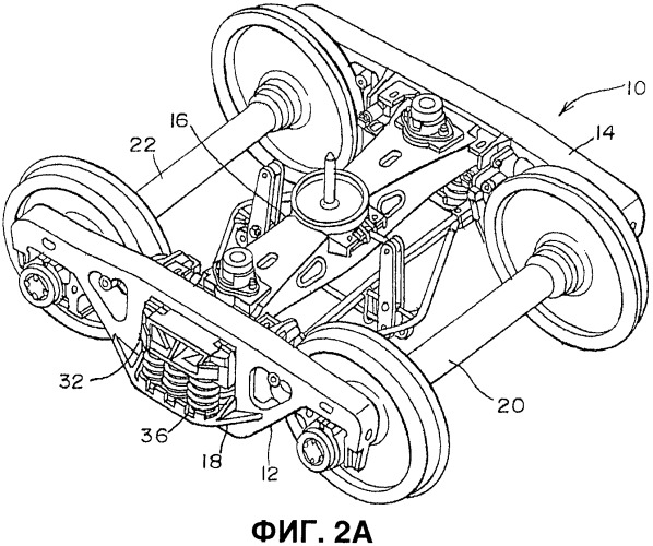 Тележка товарного вагона (патент 2392146)
