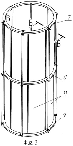 Газоотводящий стеклопластиковый ствол дымовой трубы и способ сборки газоотводящего стеклопластикового ствола дымовой трубы (патент 2253723)