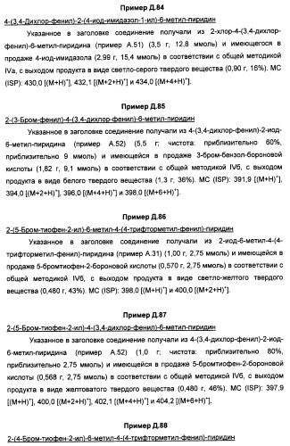Производные пиридина и пиримидина в качестве антагонистов mglur2 (патент 2451673)