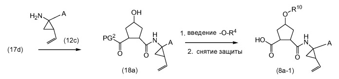 Пиримидин-замещенные макроциклические ингибиторы hcv (патент 2481340)