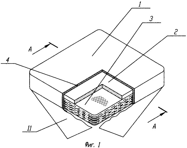 Способ изготовления бронепанели из полимерных композитов и бронепанель из полимерных композитов (патент 2415367)