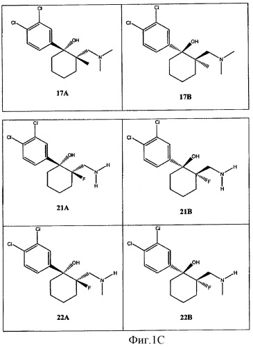 Циклоалкиламины, содержащие в качестве заместителя фенил, как ингибиторы обратного захвата моноаминов (патент 2470011)