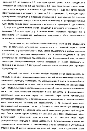 Композиция интенсивного подсластителя с минеральным веществом и подслащенные ею композиции (патент 2417031)