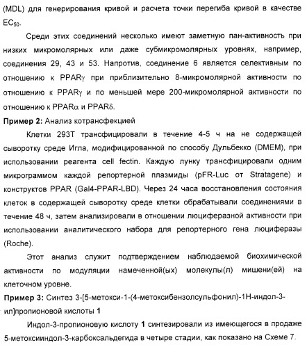 Соединения, являющиеся активными по отношению к рецепторам, активируемым пролифератором пероксисом (патент 2356889)