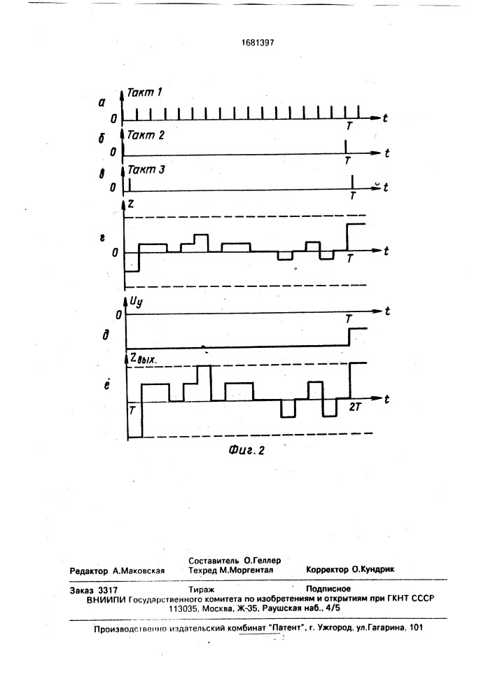 Формирователь группового сигнала (патент 1681397)