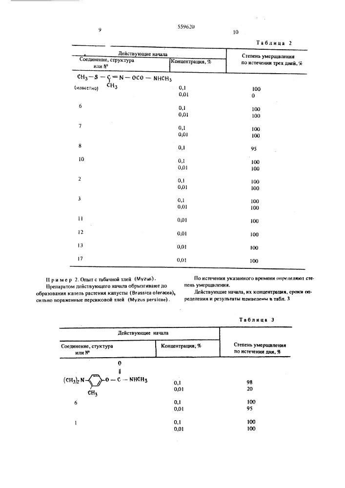 Способ борьбы с насекомыми, клещами и нематодами (патент 559620)