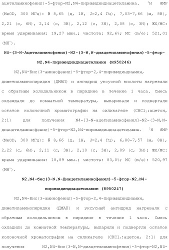 Соединения 2,4-пиримидиндиаминов и их применение (патент 2493150)