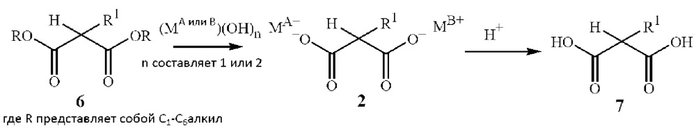 Дисоли малоновой кислоты и способ получения малонилдигалогенидов (патент 2636942)