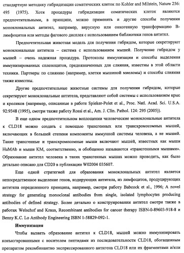 Моноклональные антитела к клаудину-18 для лечения рака (патент 2445319)