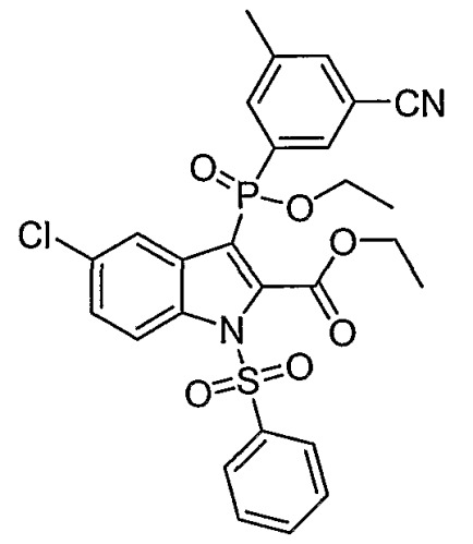 Фосфоиндолы как ингибиторы вич (патент 2393163)
