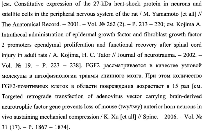 Способ стимулирования нейрогенерации с помощью генетических конструкций (патент 2459630)