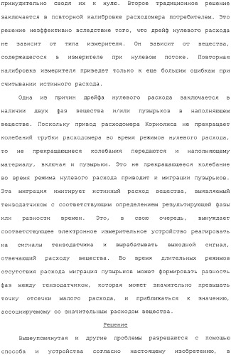 Способ и устройство для коррекции выходной информации в устройстве измерения расхода (патент 2320966)