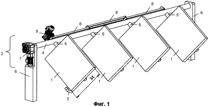Солнечная фотоэнергоустановка (патент 2476957)
