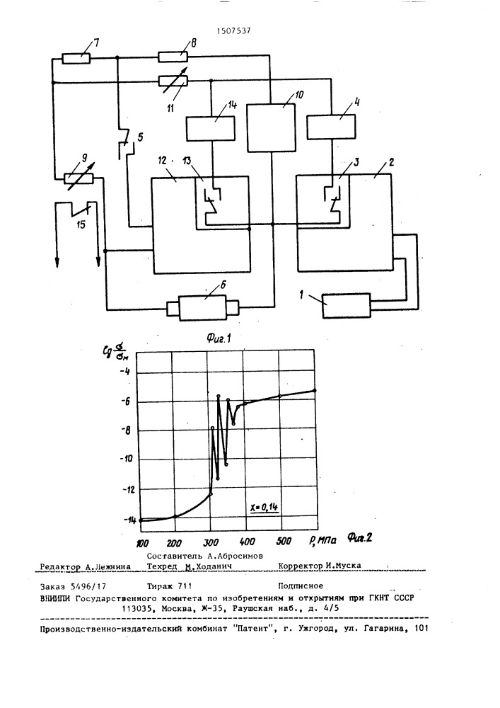 Способ управления процессом прессования порошкового материала и устройство для его осуществления (патент 1507537)