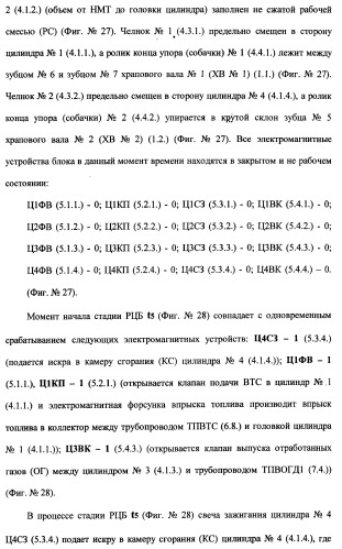 Поршневой двигатель внутреннего сгорания с двойным храповым валом и челночно-рычажным механизмом возврата поршней в исходное положение (пдвсдхвчрм) (патент 2372502)