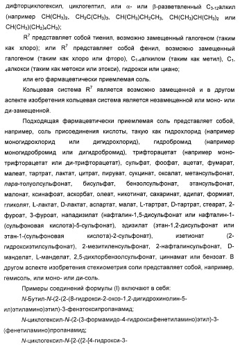 Аминные производные и их применение в бета-2-адренорецептор-опосредованных заболеваниях (патент 2472783)