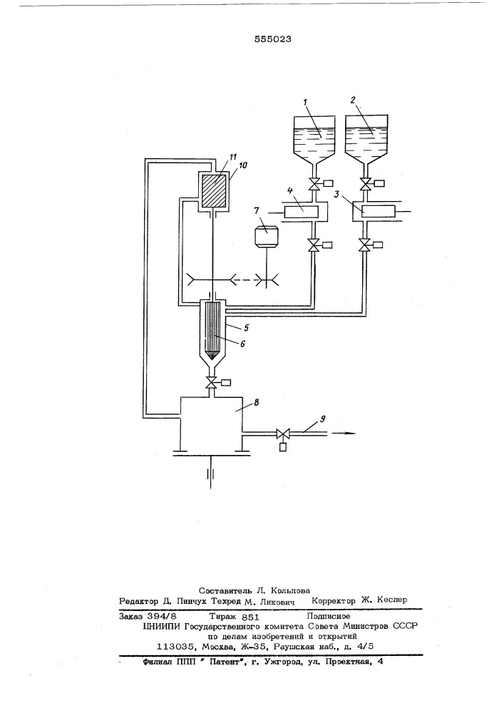 Устройство для герметизации изделий полимерным материалом (патент 555023)