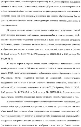 Соединения, проявляющие активность в отношении jak-киназы (варианты), способ лечения заболеваний, опосредованных jak-киназой, способ ингибирования активности jak-киназы (варианты), фармацевтическая композиция на основе указанных соединений (патент 2485106)