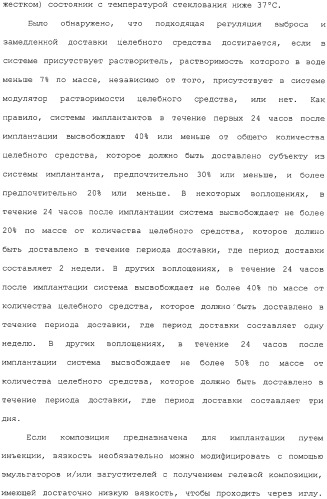 Композиции депо кратковременного действия (патент 2320321)