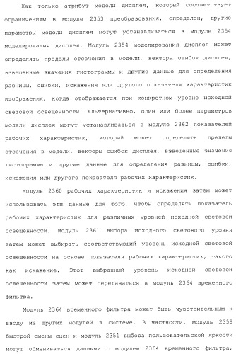 Способы и системы для управления источником исходного света дисплея с обработкой гистограммы (патент 2456679)