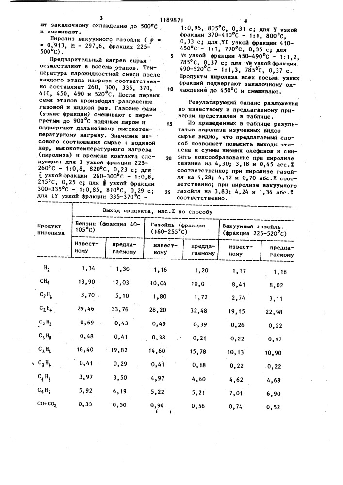 Способ получения низших олефинов (патент 1189871)