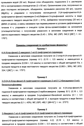 Производные пиридина и пиримидина в качестве антагонистов mglur2 (патент 2451673)