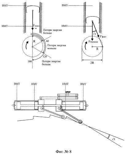 Поршневой двигатель внутреннего сгорания с двойным храповым валом и челночно-рычажным механизмом возврата поршней в исходное положение (пдвсдхвчрм) (патент 2372502)