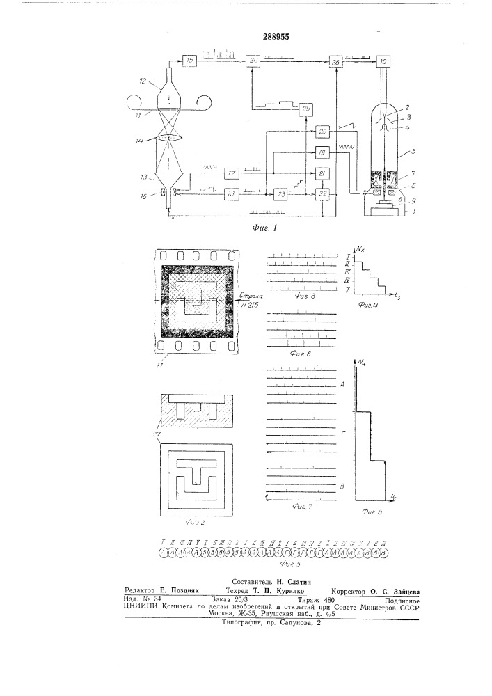 Устройство для обработки л\атериалов электронным лучом (патент 288955)