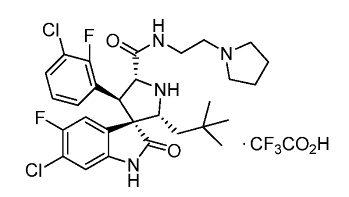 Спирооксиндольные антагонисты mdm2 (патент 2553269)