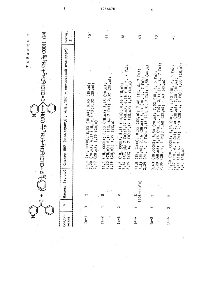 Способ получения производных винилкарбоновых кислот (патент 1266470)