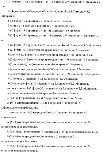 Производные пиразина, полезные в качестве антагонистов аденозинового рецептора (патент 2417994)