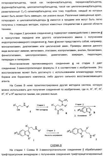 3-амино-1-арилпропилиндолы, применяемые в качестве ингибиторов обратного захвата моноаминов (патент 2382031)