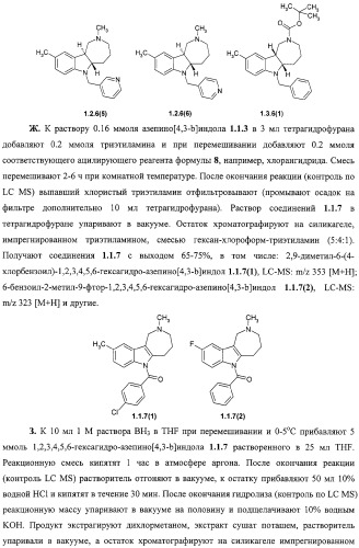 Замещенные азепино[4,3-b]индолы, фармацевтическая композиция, способ их получения и применения (патент 2317989)