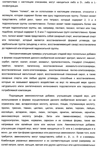 Интенсивный подсластитель для регулирования веса и подслащенные им композиции (патент 2428050)