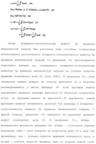 Устройство распознавания перебоев зажигания для двигателя внутреннего сгорания, транспортное средство, оборудованное таким устройством, и способ распознавания перебоев зажигания двигателя (патент 2390645)