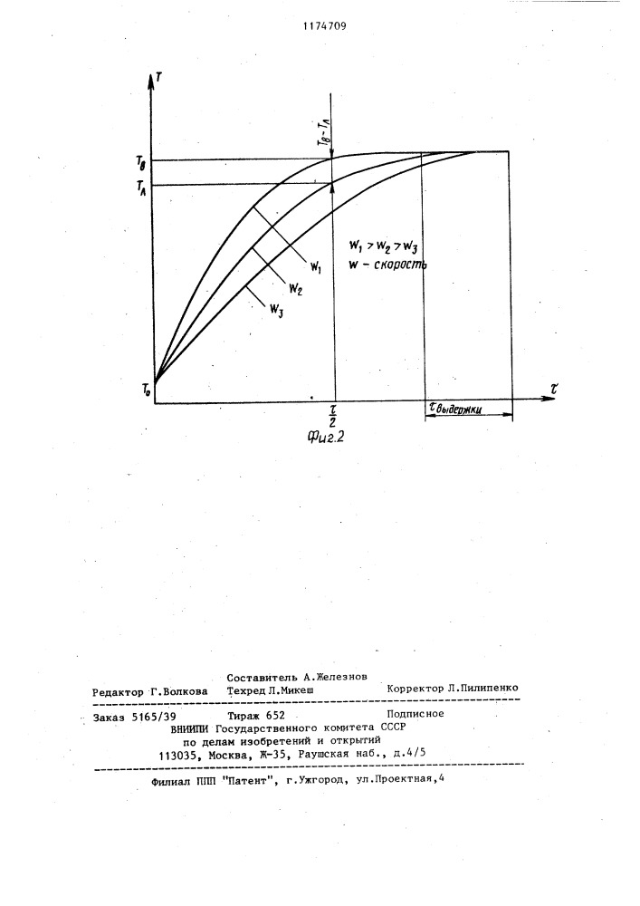 Установка для термической обработки ленты из полимерного материала (патент 1174709)