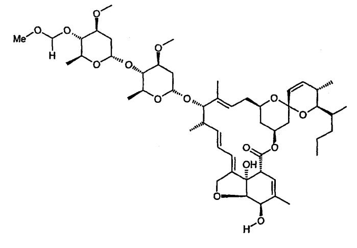 Производные авермектина в1 и моносахарида авермектина в1, имеющие алкоксиметильный заместитель в положении 4&quot;- или 4&#39;- (патент 2330857)