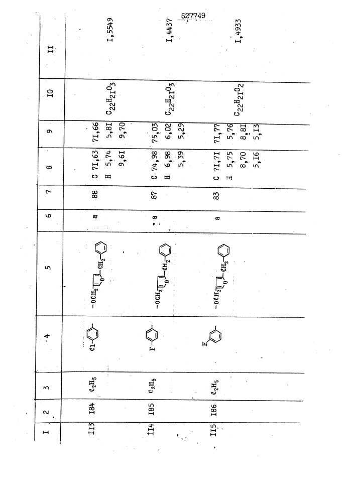 Способ получения производных уксусных кислот (патент 627749)